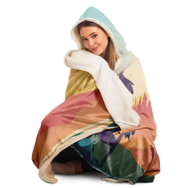 First Person Kayak Hooded Blanket - Image 7