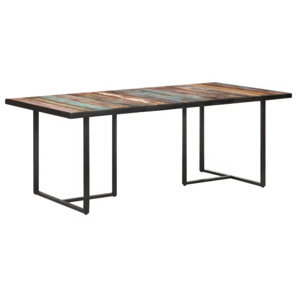 Dining Table 78.7" Solid Reclaimed Wood - Image 12
