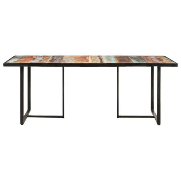 Dining Table 78.7" Solid Reclaimed Wood - Image 13