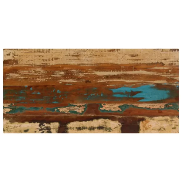 Coffee Table - Solid Reclaimed Wood and Steel - Image 16