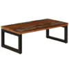 Coffee Table - Solid Reclaimed Wood and Steel - Image 21