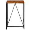 Bar Table Solid Reclaimed Wood 27.6"x27.6"x41.7" - Image 14