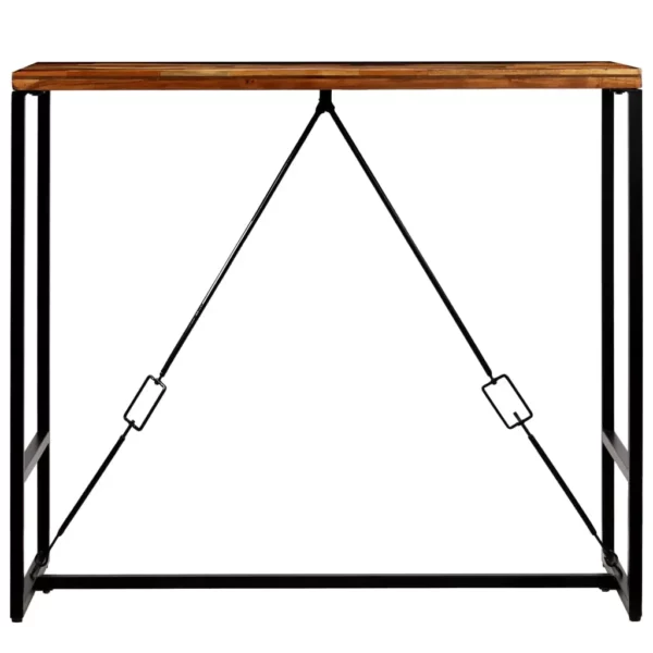 Bar Table Solid Reclaimed Wood 47.2"x23.6"x41.7" - Image 15