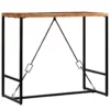 Bar Table Solid Reclaimed Wood 47.2"x23.6"x41.7" - Image 19