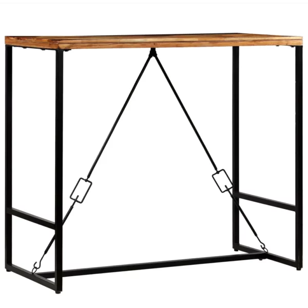 Bar Table Solid Reclaimed Wood 47.2"x23.6"x41.7" - Image 19