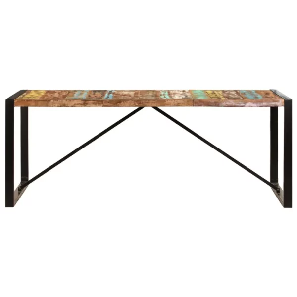 Dining Table 78.7"x39.4"x29.5" Solid Reclaimed Wood - Image 14