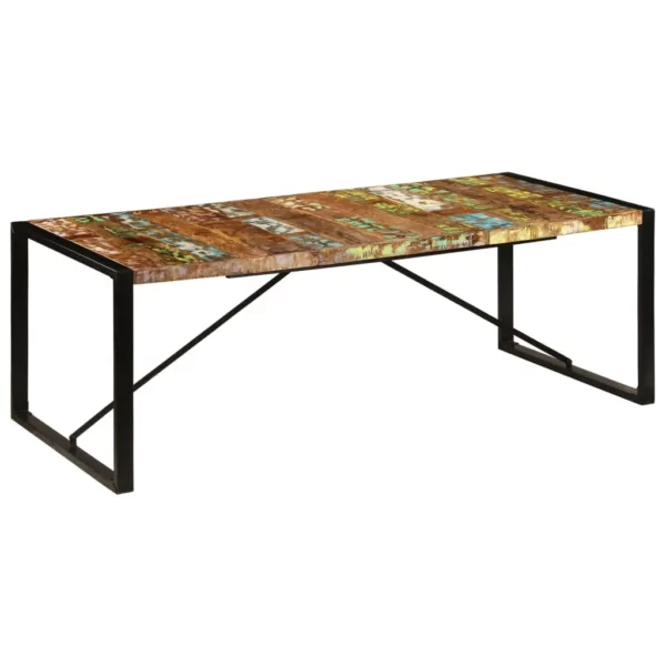 Dining Table 86.6"x39.4"x29.5" Solid Reclaimed Wood - Image 18