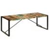 Dining Table 86.6"x39.4"x29.5" Solid Reclaimed Wood - Image 17