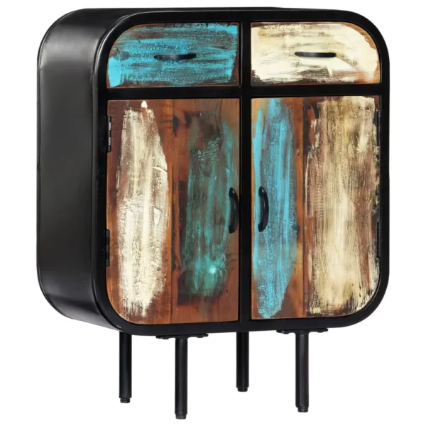Sideboard 23.6"x11.8"x29.5" Solid Reclaimed Wood - Image 22
