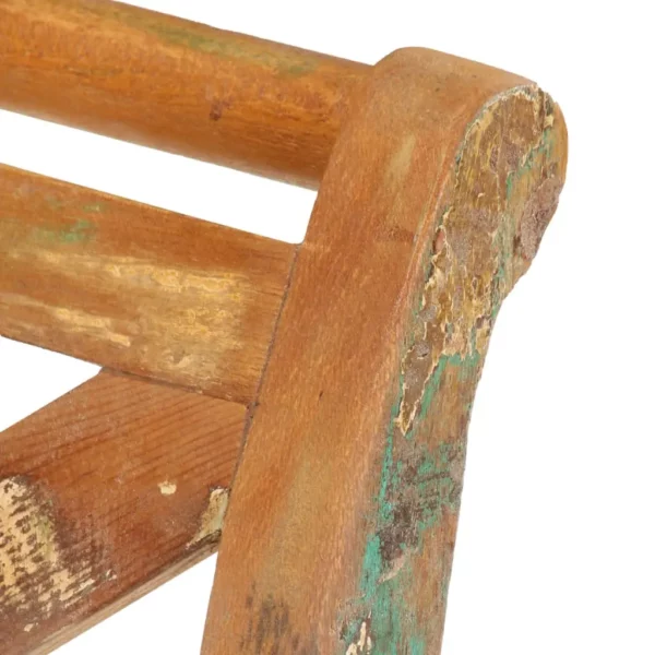Hall Bench 40.6"x13"x28.3" Solid Reclaimed Wood - Image 17