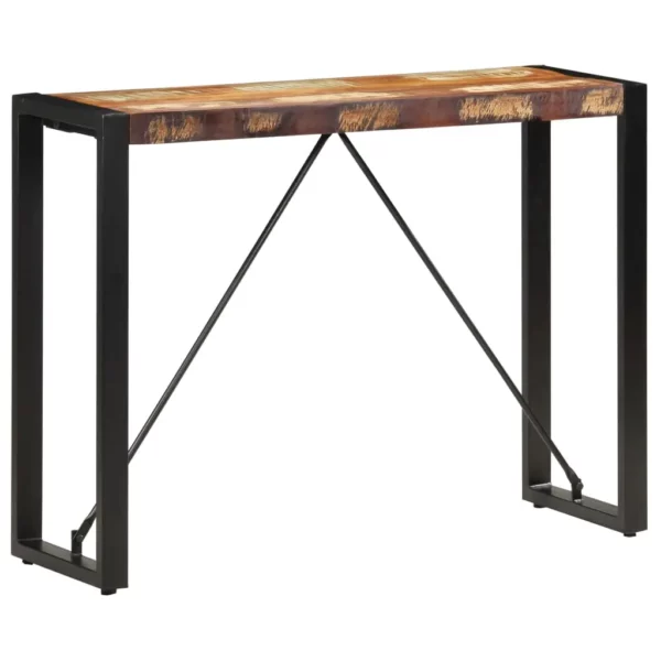 Console Table 43.3"x13.8"x29.9" Solid Reclaimed Wood - Image 18