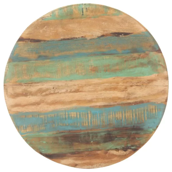 Dining Table 31.5" Solid Reclaimed Wood - Image 10