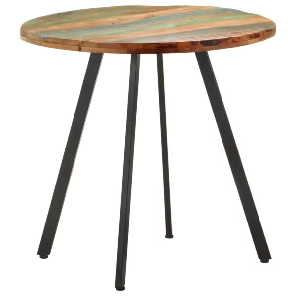 Dining Table 31.5" Solid Reclaimed Wood - Image 13