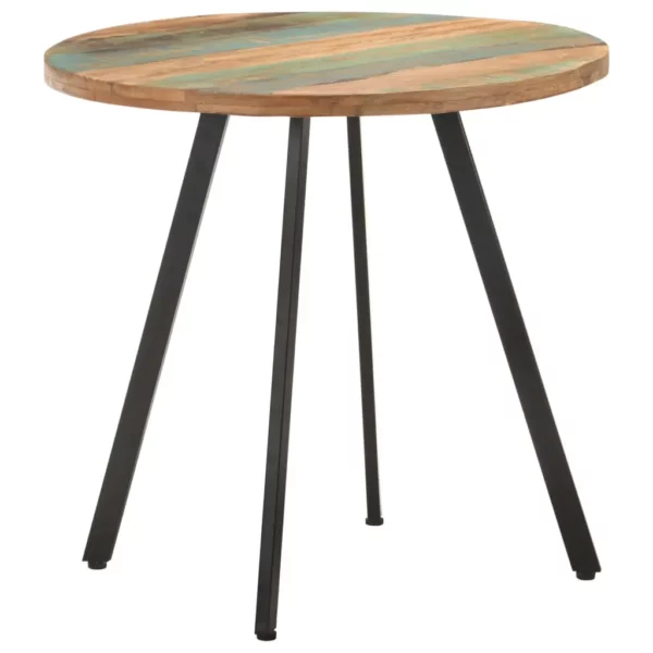 Dining Table 31.5" Solid Reclaimed Wood - Image 16
