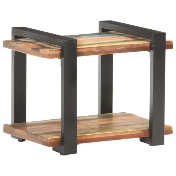 Bedside Cabinet 19.7"x15.7"x15.7" Solid Reclaimed Wood - Image 11