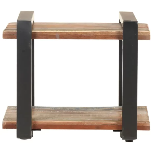 Bedside Cabinet 19.7"x15.7"x15.7" Solid Reclaimed Wood - Image 12