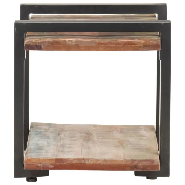 Bedside Cabinet 19.7"x15.7"x15.7" Solid Reclaimed Wood - Image 13