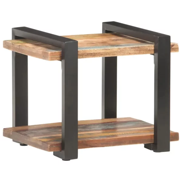 Bedside Cabinet 19.7"x15.7"x15.7" Solid Reclaimed Wood - Image 19