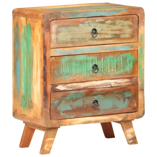 Sideboard 23.6"x13.8"x29.5" Solid Reclaimed Wood - Image 13