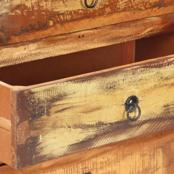 Sideboard 23.6"x13.8"x29.5" Solid Reclaimed Wood - Image 16