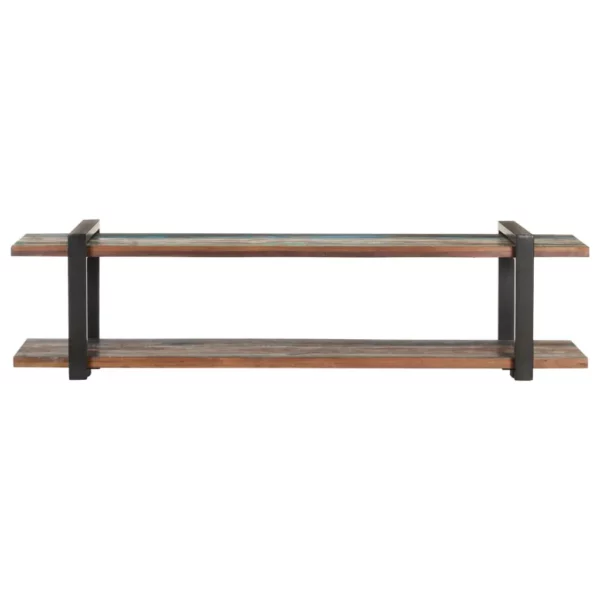 TV Stand 63"x15.7"x15.7" Solid Wood Reclaimed - Image 11