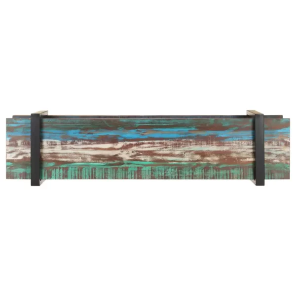 TV Stand 63"x15.7"x15.7" Solid Wood Reclaimed - Image 12