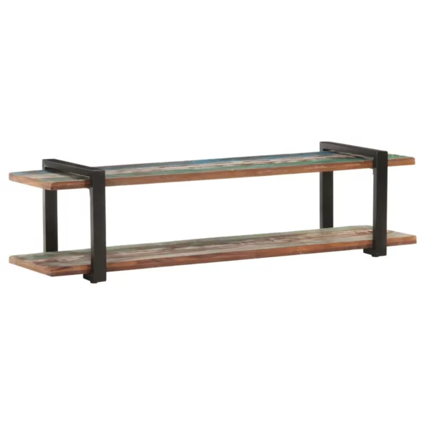 TV Stand 63"x15.7"x15.7" Solid Wood Reclaimed - Image 15