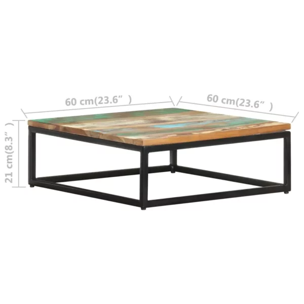 Nesting Coffee Tables 2 pcs Solid Reclaimed Wood - Image 20