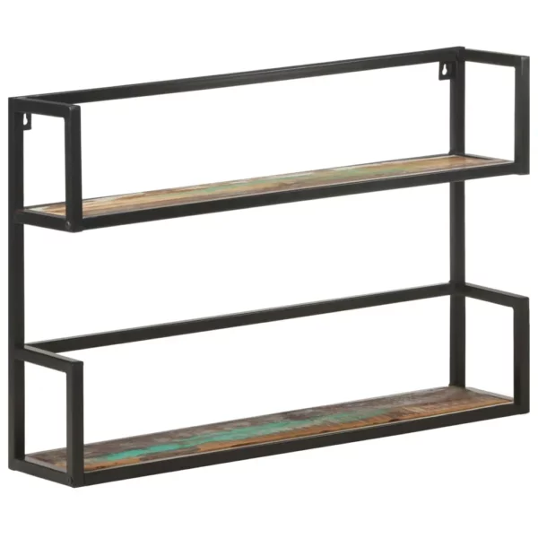Wall Shelf 35.4"x7.9"x23.6" Solid Reclaimed Wood - Image 21