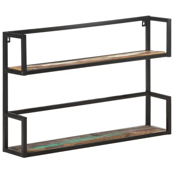 Wall Shelf 35.4"x7.9"x23.6" Solid Reclaimed Wood - Image 22