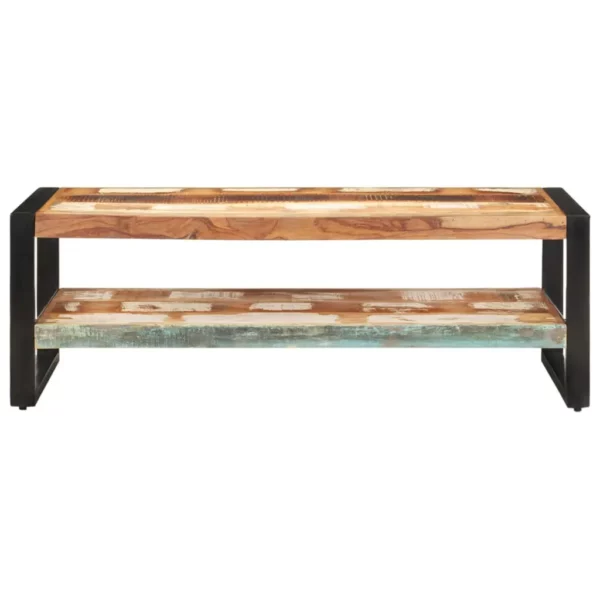 Coffee Table 47.2"x23.6"x15.7" Solid Reclaimed Wood - Image 11