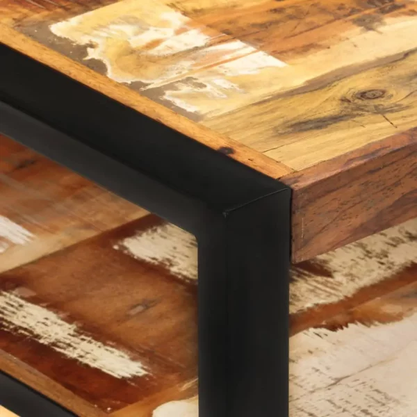 Coffee Table 47.2"x23.6"x15.7" Solid Reclaimed Wood - Image 12