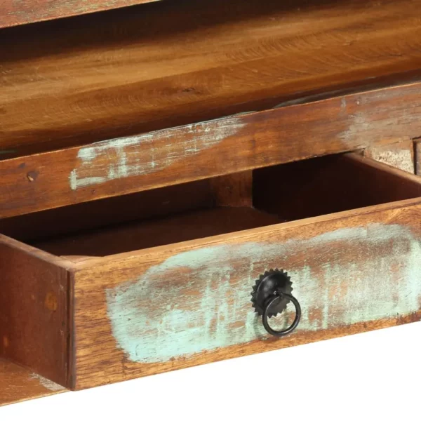 TV Stand Multicolor 43.3"x11.8"x15.7" Solid Wood Reclaimed - Image 18