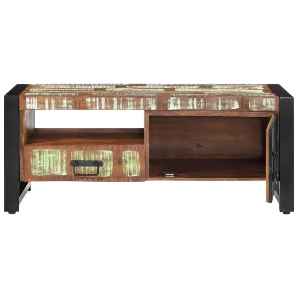 Coffee Table 39.4"x19.7"x16.1" Solid Wood Reclaimed - Image 15