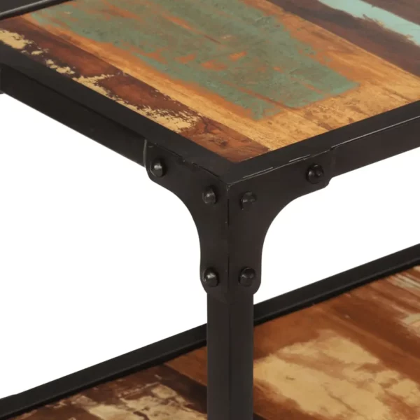 TV Stand 59.1"x11.8"x16.1" Solid Wood Reclaimed - Image 15