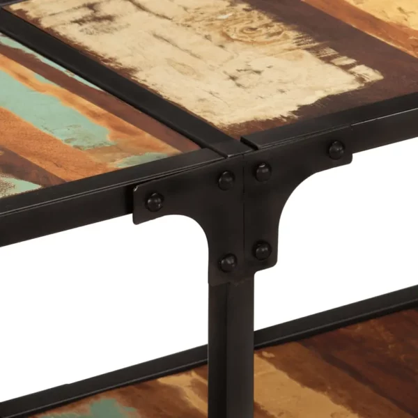 TV Stand 59.1"x11.8"x16.1" Solid Wood Reclaimed - Image 17