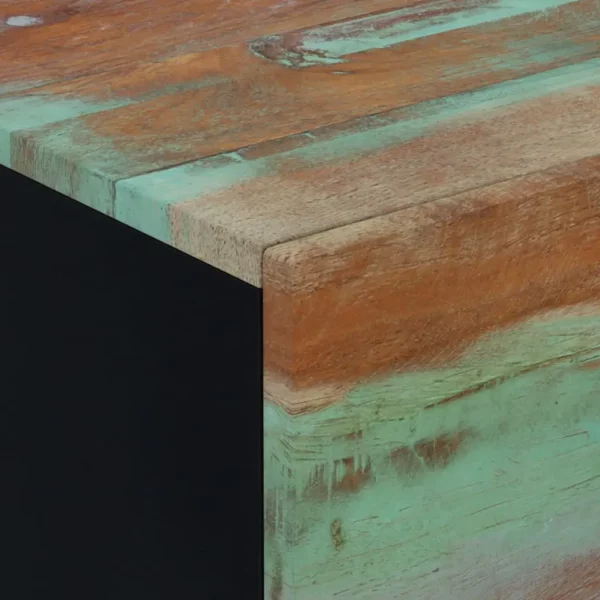 Bedside Cabinet 15.7"x13"x18.1" Solid Wood Reclaimed - Image 17