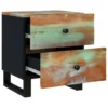 Bedside Cabinet 15.7"x13"x18.1" Solid Wood Reclaimed - Image 11