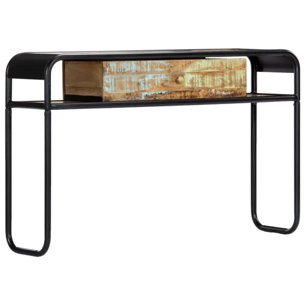 Console Table 46.5"x11.8"x29.5" Solid Reclaimed Wood - Image 13