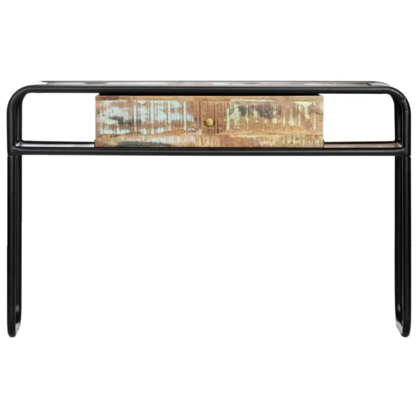 Console Table 46.5"x11.8"x29.5" Solid Reclaimed Wood - Image 14