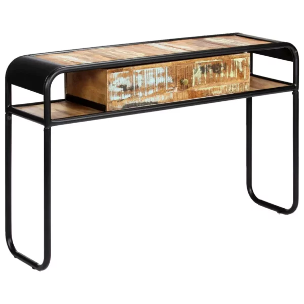 Console Table 46.5"x11.8"x29.5" Solid Reclaimed Wood - Image 15