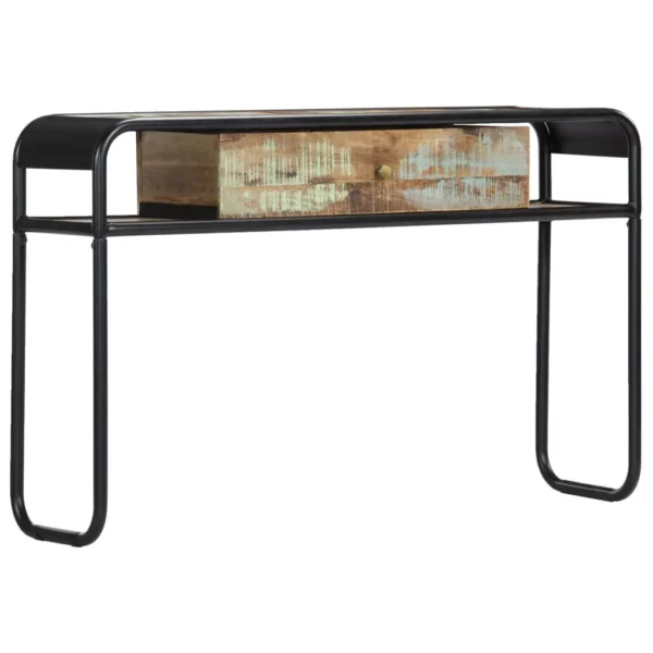 Console Table 46.5"x11.8"x29.5" Solid Reclaimed Wood - Image 21