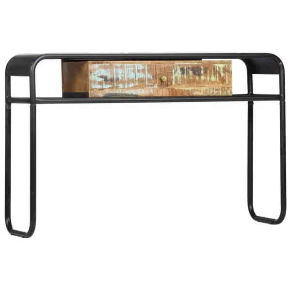 Console Table 46.5"x11.8"x29.5" Solid Reclaimed Wood - Image 23