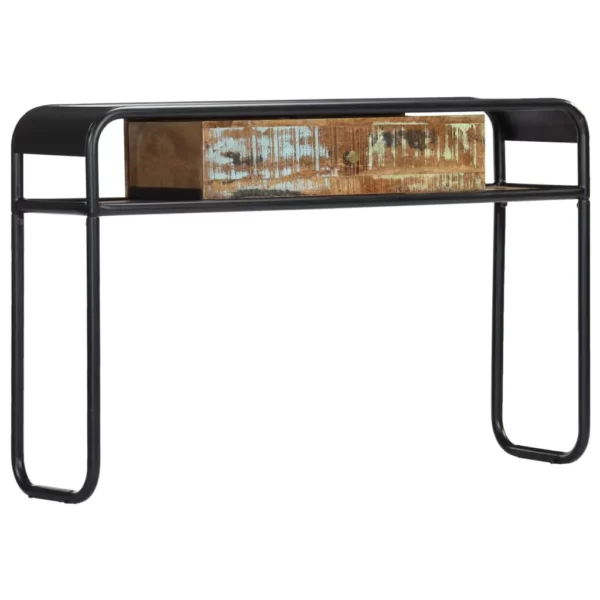Console Table 46.5"x11.8"x29.5" Solid Reclaimed Wood - Image 24