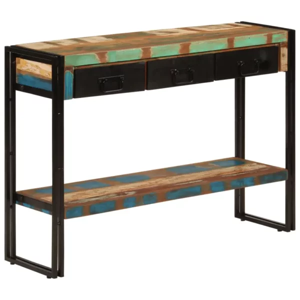 Console Table 43.3"x11.8"x29.9" Solid Wood Reclaimed - Image 21