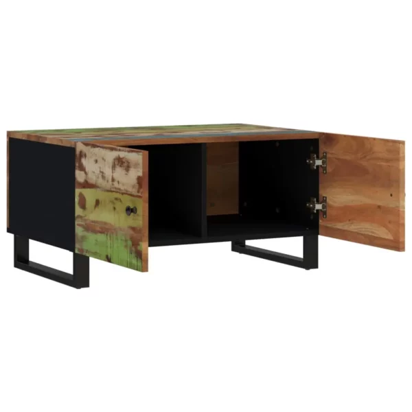 Solid Reclaimed & Engineered Wood Coffee Table - Image 17