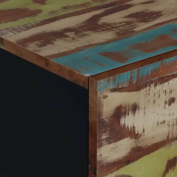 Solid Reclaimed & Engineered Wood Coffee Table - Image 19