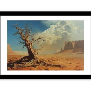 Desert Art Framed Print