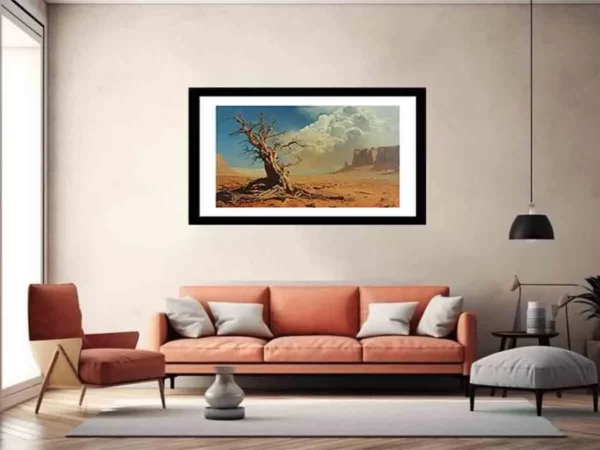 Desert Art Framed Print - Image 5