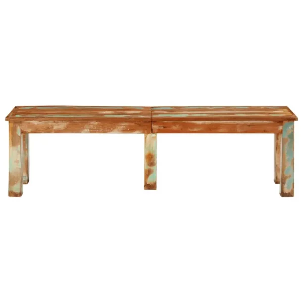 Bench 63"x13.8"x18.1" Solid Reclaimed Wood